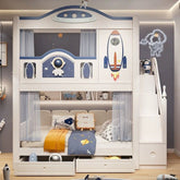 Nukhome Spaceship Full Height Bunk Bed (Customizable)